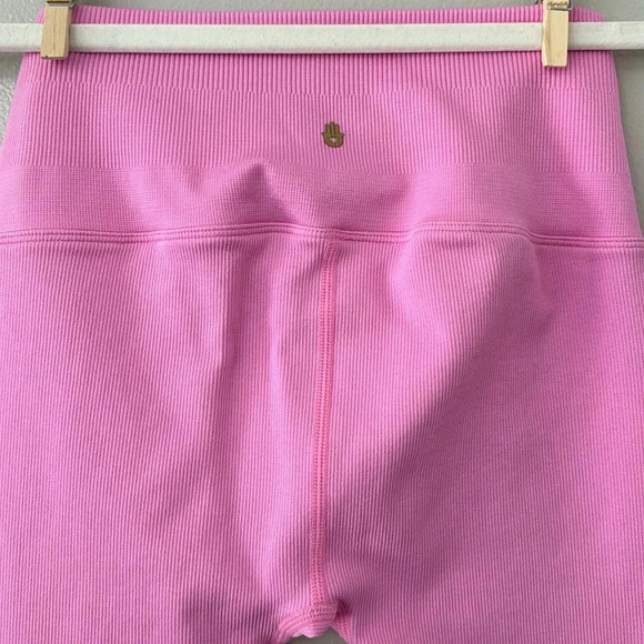 Spiritual Gangster Love Ribbed Leggings - Pink - XS/S - Picture 7 of 9